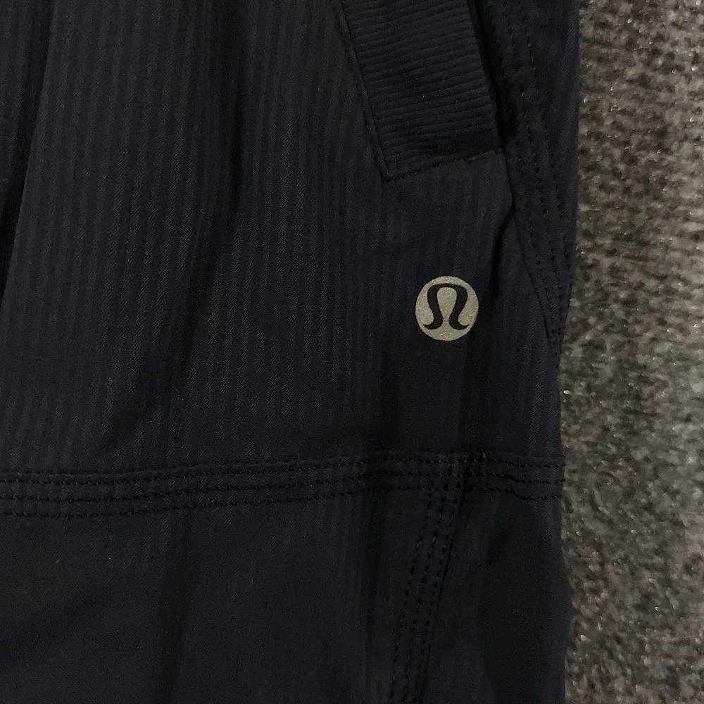 Lululemon Athletica Pants Womens 6 Blue Lightweight Ruched Jogger Drawstring - Picture 4 of 9